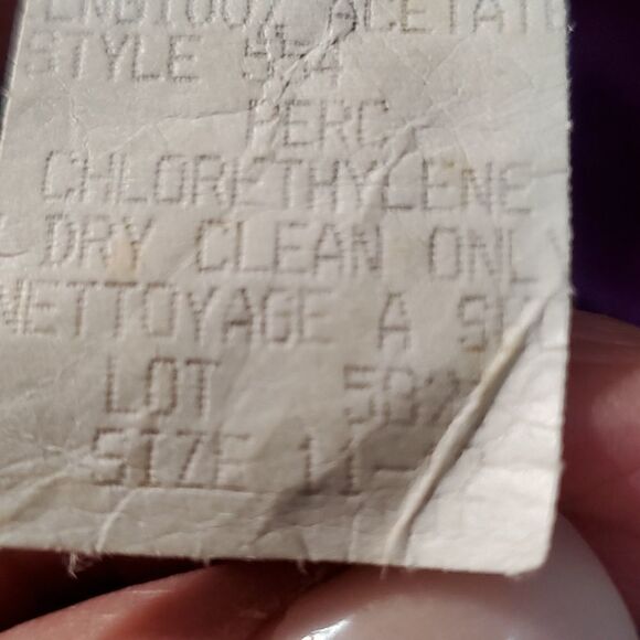 Prom dress. Size 11. Off the shoulders.  Purple and blue. Long sheer ove… - Picture 10 of 10